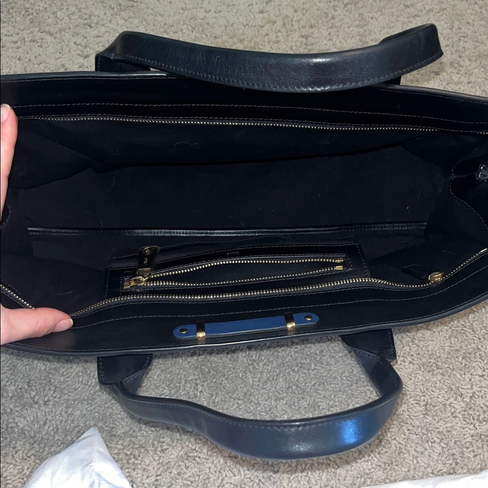 Chloe blue and black tote - Picture 6 of 6